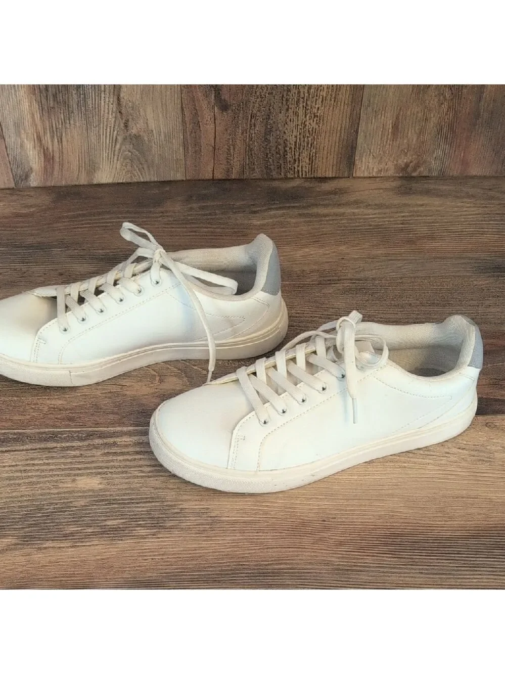 Crane Classic Sleek White Men's Sneakers 9